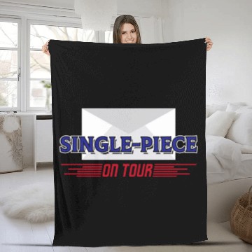 Discover Postal Worker Mailman SinglePiece On Tour Fleece Blankets