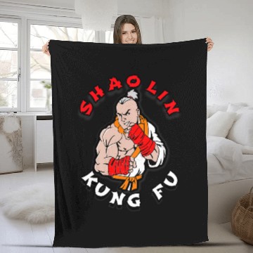 Discover Shaolin Kung Fu Fleece Blankets