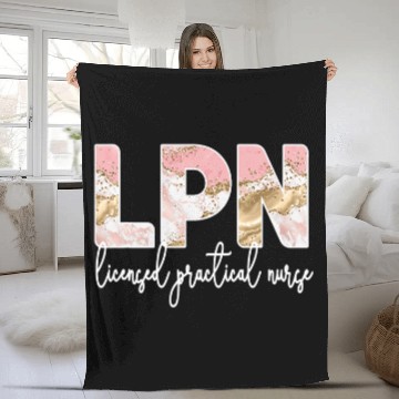 Discover Licensed Practical nurses LPN Nursing Student LPN nurses Fleece Blankets