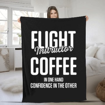 Discover Flight Instructor Pilot Aviation Trainer 19 Baseball Tees Fleece Blankets