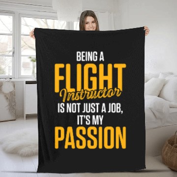 Discover Flight Instructor Pilot Aviation Trainer 14 Baseball Tees Fleece Blankets