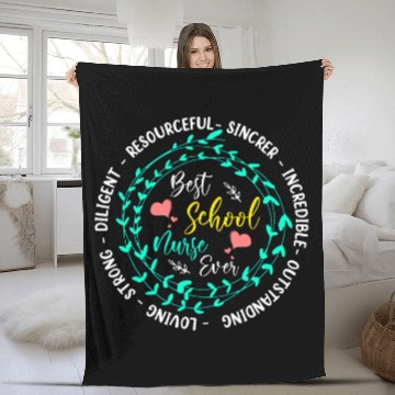 Discover nurses Ever Nursing Student Appreciation Cute School Fleece Blankets