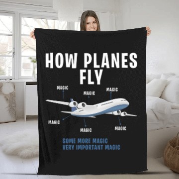 Discover Flight Engineers How Planes Fly Some More Magic Aeronautics Fleece Blankets