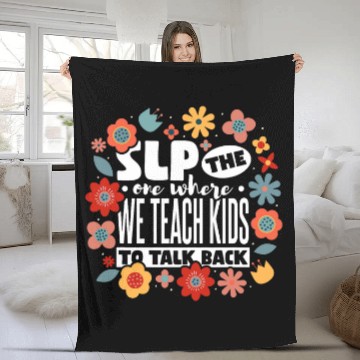 Discover Pathology SLP Therapist Pathologist Speech Therapy Baseball Tees Fleece Blankets