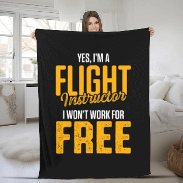 Discover Flight Instructor Pilot Aviation Trainer 25 Baseball Tees Fleece Blankets
