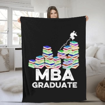Discover MBA Student Books Business Degree Graduation DA1 Baseball Tees Fleece Blankets