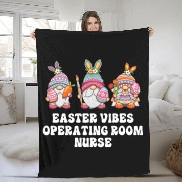 Discover Operating Room nurses Gnomes Easter Vibes Baseball Tees Fleece Blankets