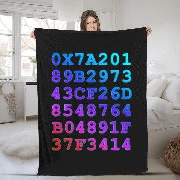 Discover PulseChain 414 Wallet Atropa Crypto Software Programmer Zip Fleece Blankets