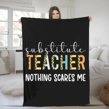 Discover Substitute Teacher Sub Teacher Funny Substitute Teaching Baseball Tees Fleece Blankets