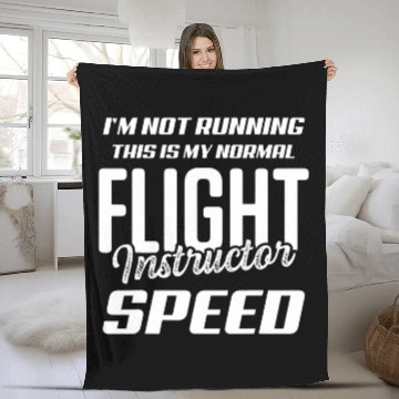 Discover Flight Instructor Pilot Aviation Trainer 4 Baseball Tees Fleece Blankets