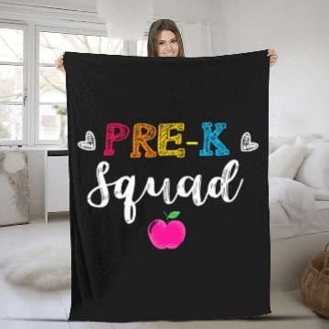 Discover PreK PreSchool Teacher Student Back To School Baseball Tees Fleece Blankets