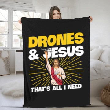 Discover Quadcopter Design for a Drone Pilot Baseball Tees Fleece Blankets