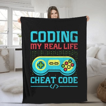 Discover Web Developer Gamer Nerd Video Gaming Computer Programmer 2 Baseball Tees Fleece Blankets