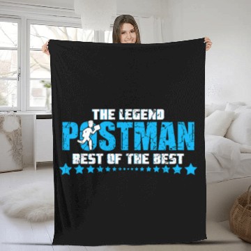 Discover mailman postman postal worker 7 Baseball Tees Fleece Blankets