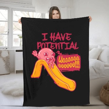 Discover I Have Potential Energy Funny Physics Science Teacher Nerds Baseball Tees Fleece Blankets