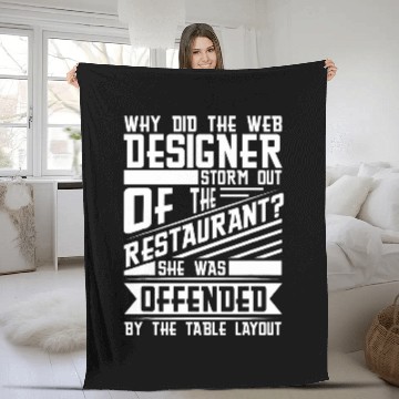 Discover Web Dev Pun Coding Coder Programmer Websites Web Developer Fleece Blankets