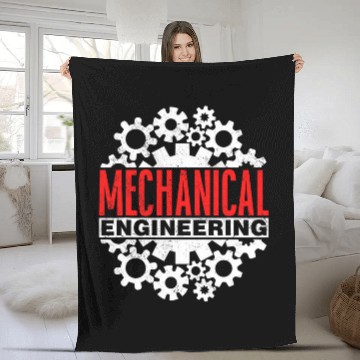 Discover Mechanical Engineering Graduate Student Mechanical Engineer Baseball Tees Fleece Blankets