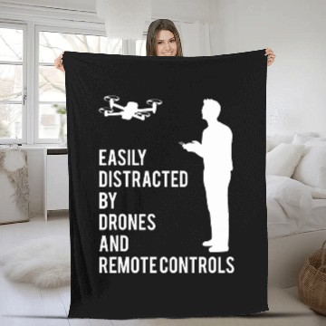 Discover Quadcopter Quadrotor Drone Pilot UAV Aircraft Funny Quote Baseball Tees Fleece Blankets