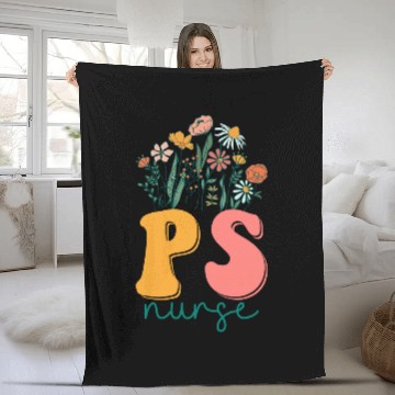 Discover Groovy Wildflower Plastic Surgery nurses Tees Fleece Blankets