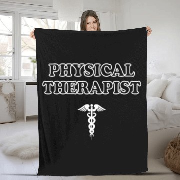 Discover Physical Therapist 1 Fleece Blankets