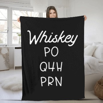 Discover Whiskey Tasting nurses Doctor Pharmacist Bourbon Drinking Fleece Blankets