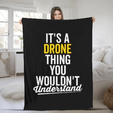 Discover Funny Drone Pilot Lover Quadcopter Operator UAV Sarcasm Baseball Tees Fleece Blankets