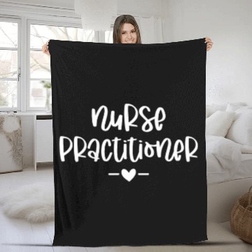 Discover nurses Practitioner Nursing Student School Graduate Zip Fleece Blankets