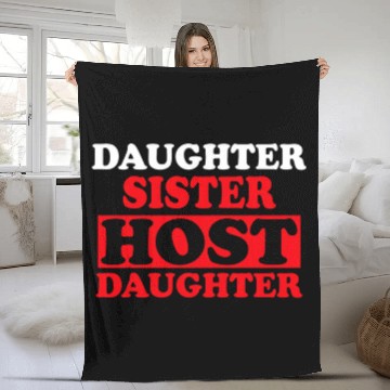 Discover Foreign Host Family Sister Exchange Student Baseball Tees Fleece Blankets
