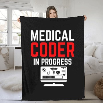 Discover medicals Coder medicals School Student Soon To Be Coder Crew Fleece Blankets