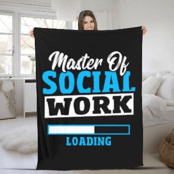 Discover Caseworker Political Science Social Worker Baseball Tees Fleece Blankets