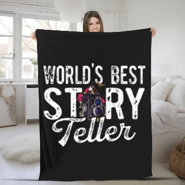 Discover Worlds bests Storyteller Camera Photography Story Teller Baseball Tees Fleece Blankets