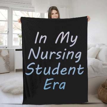 Discover In My Nursing Student Era Future nurses Future RN nurses 2 Fleece Blankets
