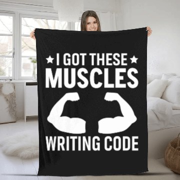 Discover Writing Code Coding IT Computer Science Programmer 6 Fleece Blankets