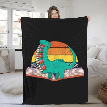 Discover Dino Books Reading Bookworm Dinosaur Book Lover Librarian Baseball Tees Fleece Blankets