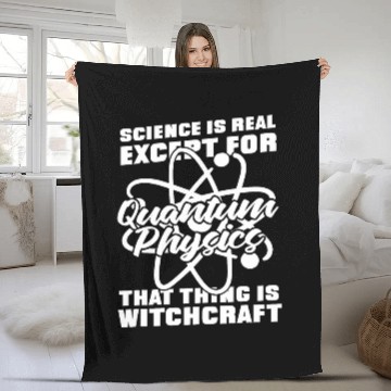 Discover Physicist Science Scientist Quantum Physics Baseball Tees Fleece Blankets