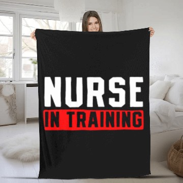 Discover Nursing School Nursing Student Future nurses Gift 2 Fleece Blankets