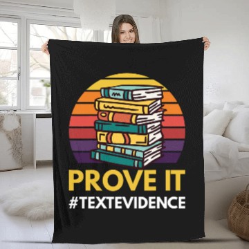 Discover Prove It Text Evidence Reading Teacher 1 Fleece Blankets