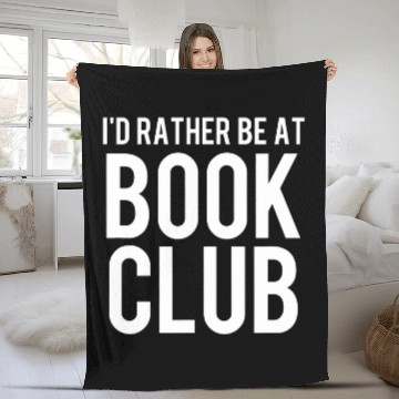 Discover Funny Reading Reader Book Club Lover Sarcastic 2 Fleece Blankets
