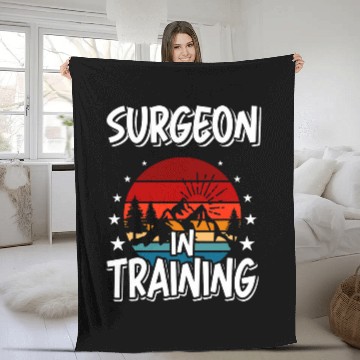 Discover Surgeon in Training Future Surgeon Fleece Blankets