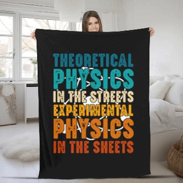 Discover Physicist Theoretical Physics Student Teacher Graphic Baseball Tees Fleece Blankets