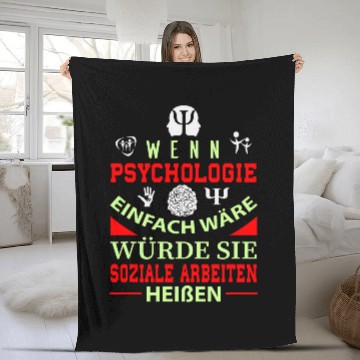 Discover If psychology would be easy for a student Baseball Tees Fleece Blankets