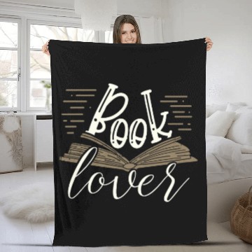 Discover Book Lover Fun Reading Teacher Librarian Fleece Blankets