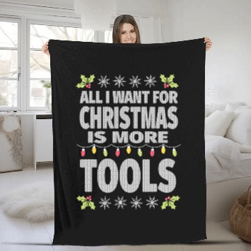 Discover Christmas Gift For Metal Worker Fleece Blankets