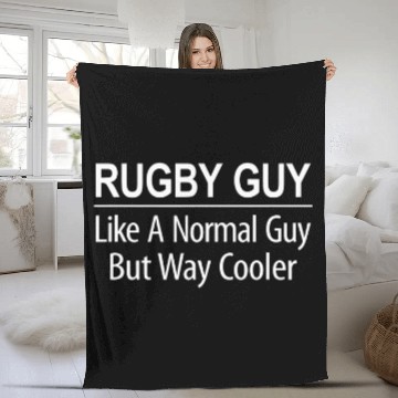 Discover Mens Rugby Guy Like A Normal Guy But Way Cooler Baseball Tees Fleece Blankets