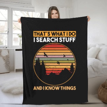 Discover Forest Forestry Worker Forester 3 Fleece Blankets