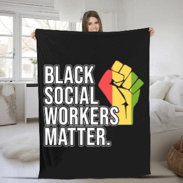 Discover Social Workers Matter Social Work Month Graphic Baseball Tees Fleece Blankets