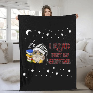 Discover I Read Past My Bedtime Owl Reading Book Bookworm Baseball Tees Fleece Blankets