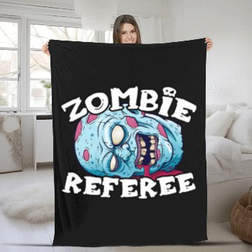Discover Zombie REFEREE Halloween Simple Costume REFEREES Fleece Blankets