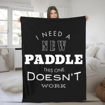 Discover Funny Pickleball Excuse New Paddle Pickleball Fleece Blankets
