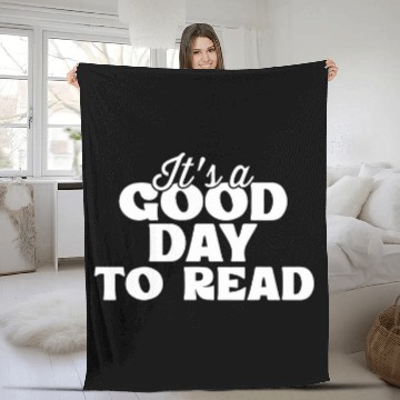 Discover Reading Book Reader Bookworm Teacher Librarian Bibliophile Fleece Blankets